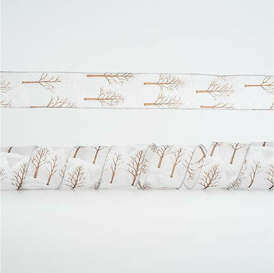 Eurolamp Κορδέλα Υφασμάτινη με Δέντρα 63mm 1τμχ